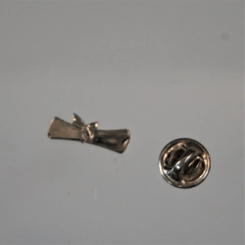 2 Lapel Pin Tie Tacks Cub Scouts Scientist Scope Award And Grad Diploma Scroll
